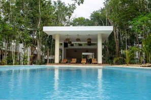 Villa - Villa Kabah Resort Pool AC Fast Internet (Bacalar)