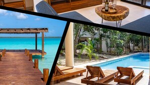 Villa - Villa Kabah Resort Pool AC Fast Internet (Bacalar)