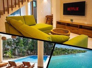 Villa | 2 dormitorios y Internet