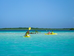 2 bedrooms, Internet - Villa Ek Balam Resort Pool AC Fast Internet (Bacalar)