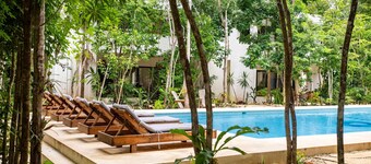 Villa Edzna Resort Pool AC Fast Internet
