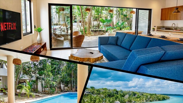 Villa | 2 bedrooms, Internet - Villa Edzna Resort Pool AC Fast Internet (Bacalar)