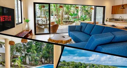 Villa Edzna Resort Pool AC Fast Internet