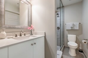 Hair dryer, towels
