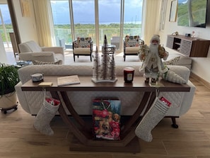 Living area - Cove Bay Villa II "THE PENTHOUSE" (Anguilla)