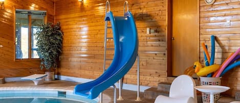 Piscine couverte, piscine chauffée
