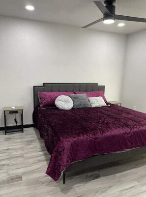 2 dormitorios, tabla de planchar con plancha, wifi gratis y ropa de cama