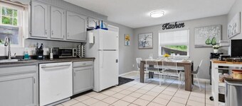 Modern, bright, spacious, 3 BR with outdoor patio.