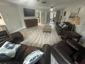 TV connectée, cheminée