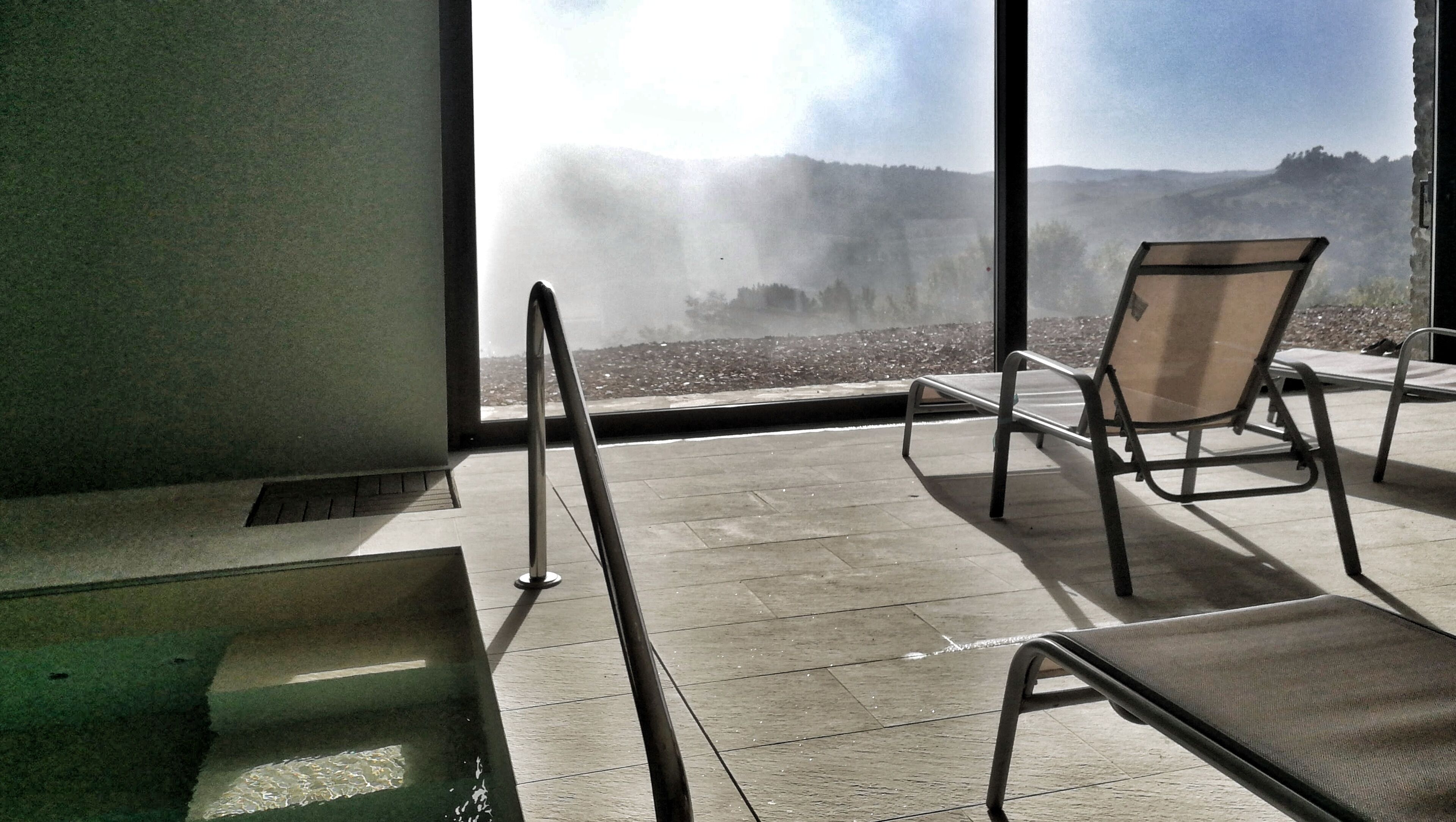 Sauna, hot tub, steam room