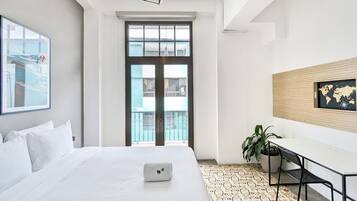 Appartement, 2 slaapkamers (1C) | 1 slaapkamer, een strijkplank/strijkijzer, gratis wifi, beddengoed