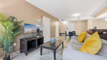 Departamento de lujo | Área de sala de estar