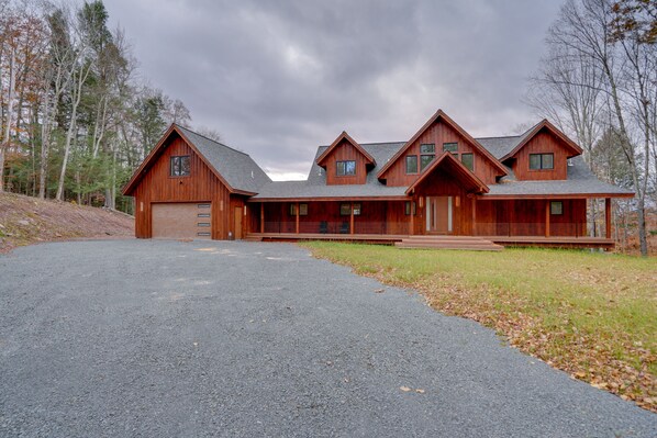 Exterior - Brand New Luxury Ski Cabin - 2 Mi to Windham Mtn! (Windham)