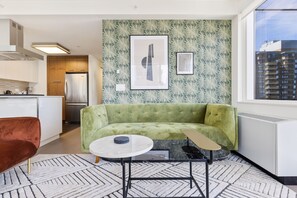 Appartement Deluxe | Coin séjour