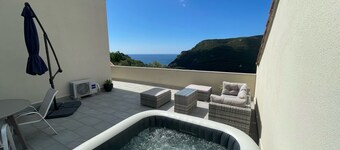 Cozy cottage with large panoramic terrace
