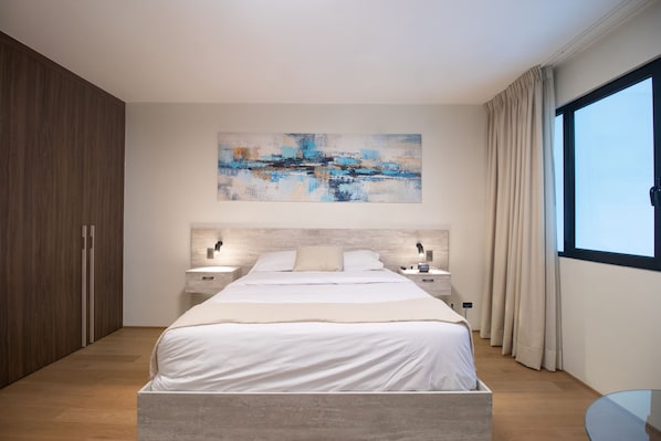 Habitació | 1 dormitori, matalassos amb encoixinament addicional i minibar