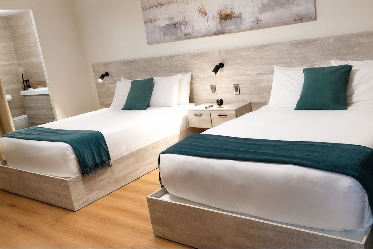 Pillow-top beds, minibar, in-room safe, blackout curtains