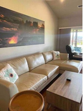 Smart TV, DVD player, books, video library