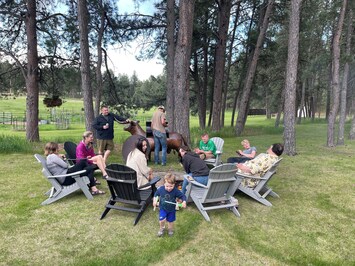 Firepit area for fun and family
