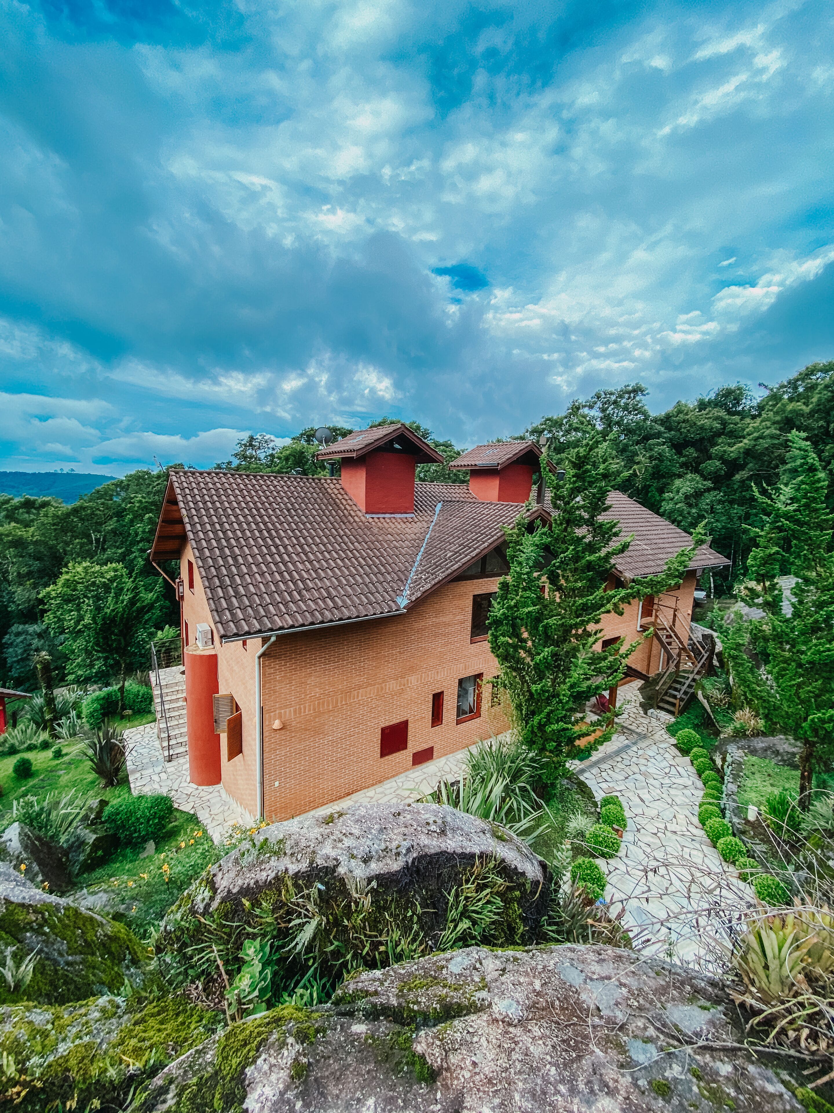 Fachada da propriedade