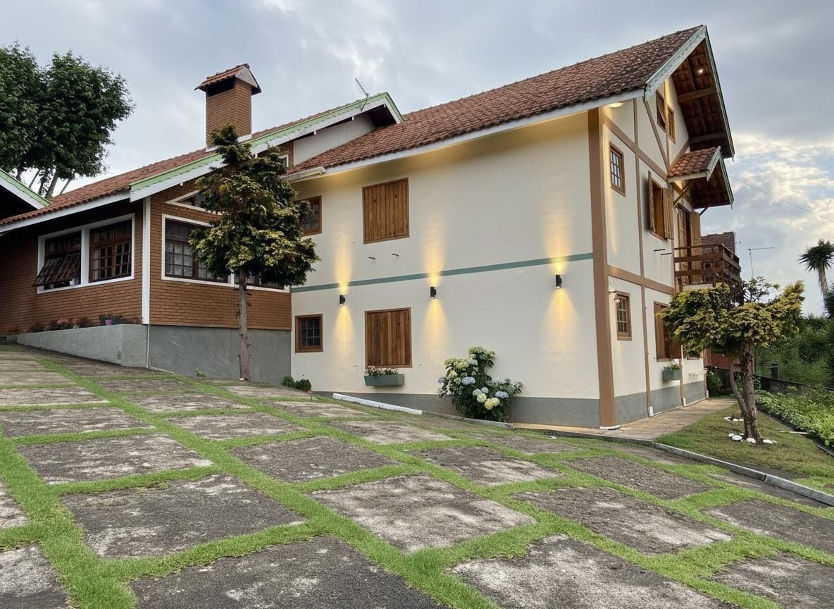 ด้านหน้าที่พัก