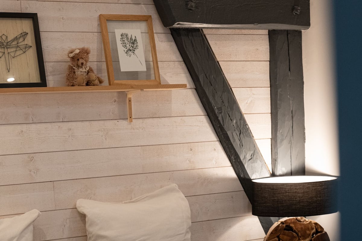 Superior Double Room, Ensuite, Mountain View (Bois & Nature) | 1 bedroom, soundproofing, free WiFi, bed sheets