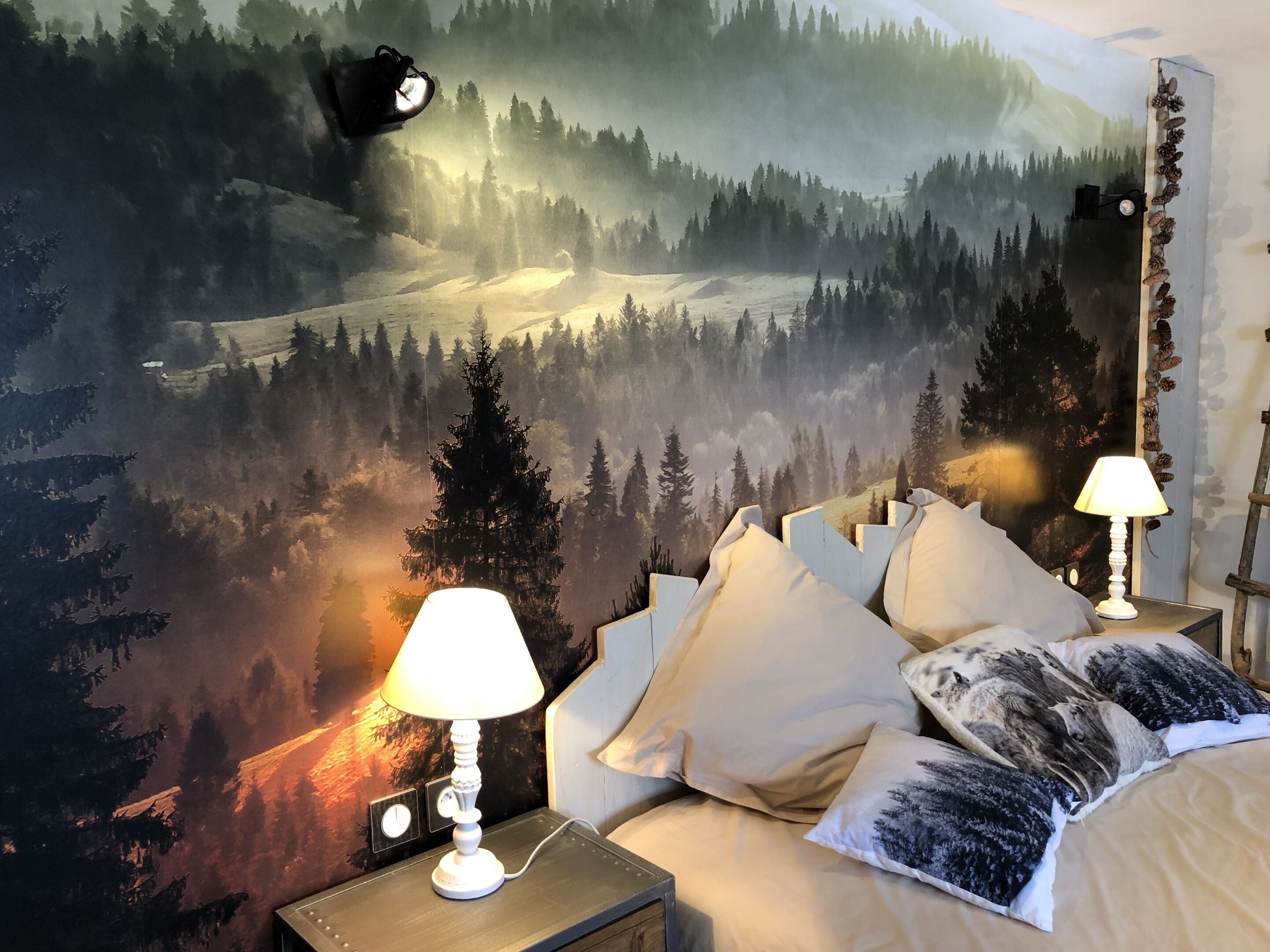 슈피리어 더블룸, 앙스위트 (Tête dans les étoiles) | 방음 설비, 무료 WiFi, 침대 시트