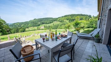Deluxe Cottage, Ensuite, Mountain View (Gîte 6 personnes) | Terrace/patio