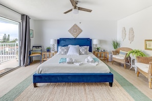 3 bedrooms, desk, iron/ironing board, travel cot