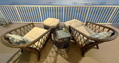 OCEANFRONT 5⭐3BR/2BA/6BED_Heated Pool_180 View Patio_ Beach Gear