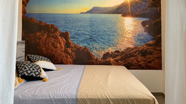 1 bedroom, iron/ironing board, WiFi, bed sheets - L'étoile de Mer - Étretat (Le Havre)