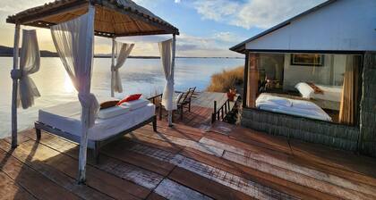 casitas del titicaca peru