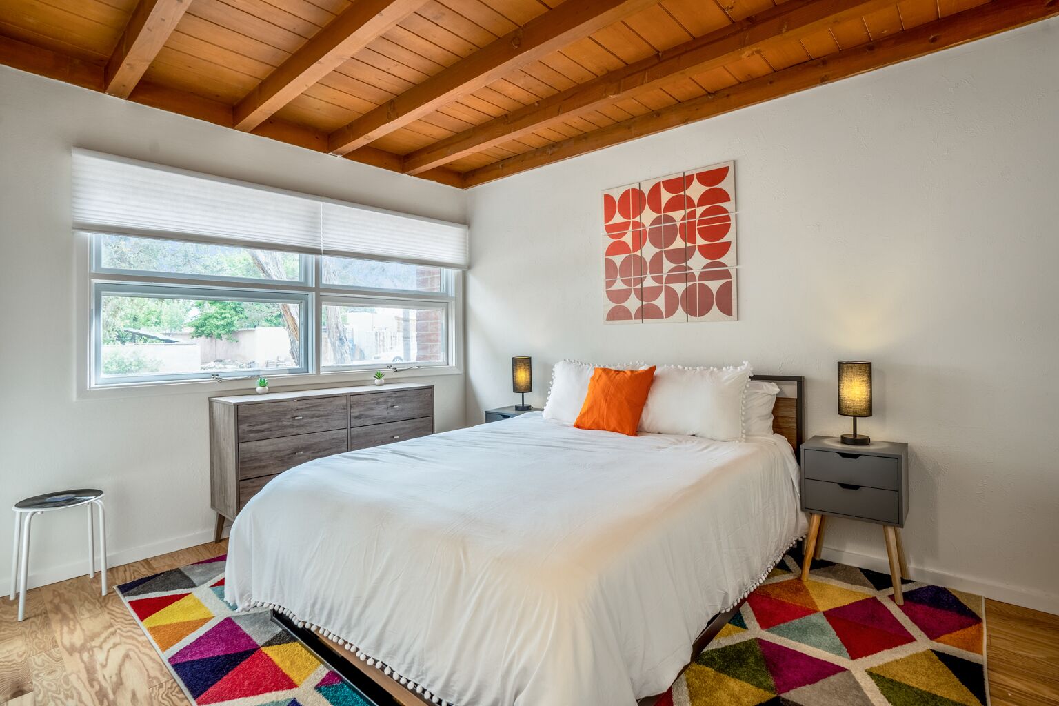 Mid century Modern with central  location. 