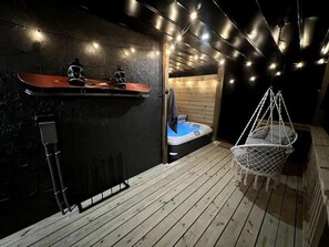 Baignoire à remous intérieure