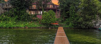 Bear Lake Bliss - 3bd/2ba overlooking Bear Lake w/ private dock