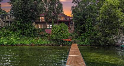 Bear Lake Bliss - 3bd/2ba overlooking Bear Lake w/ private dock