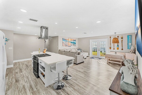 Interior - Spacious Home w/ Private BBQ Backyard Oasis, Bikes & Games – Walk to the Beach! (Cocoa Beach)