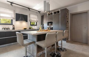 Fridge, oven, stovetop, dishwasher - Beautiful home in Vizinada (Vizinada)