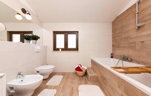 Shower, hair dryer