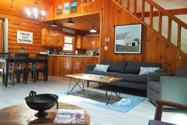 TV connectée, cheminée, baby-foot, table de tennis de table