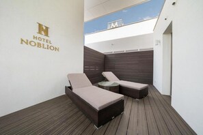 Family Double Room | Terrace/patio - Hotel Noblion (Pohang)