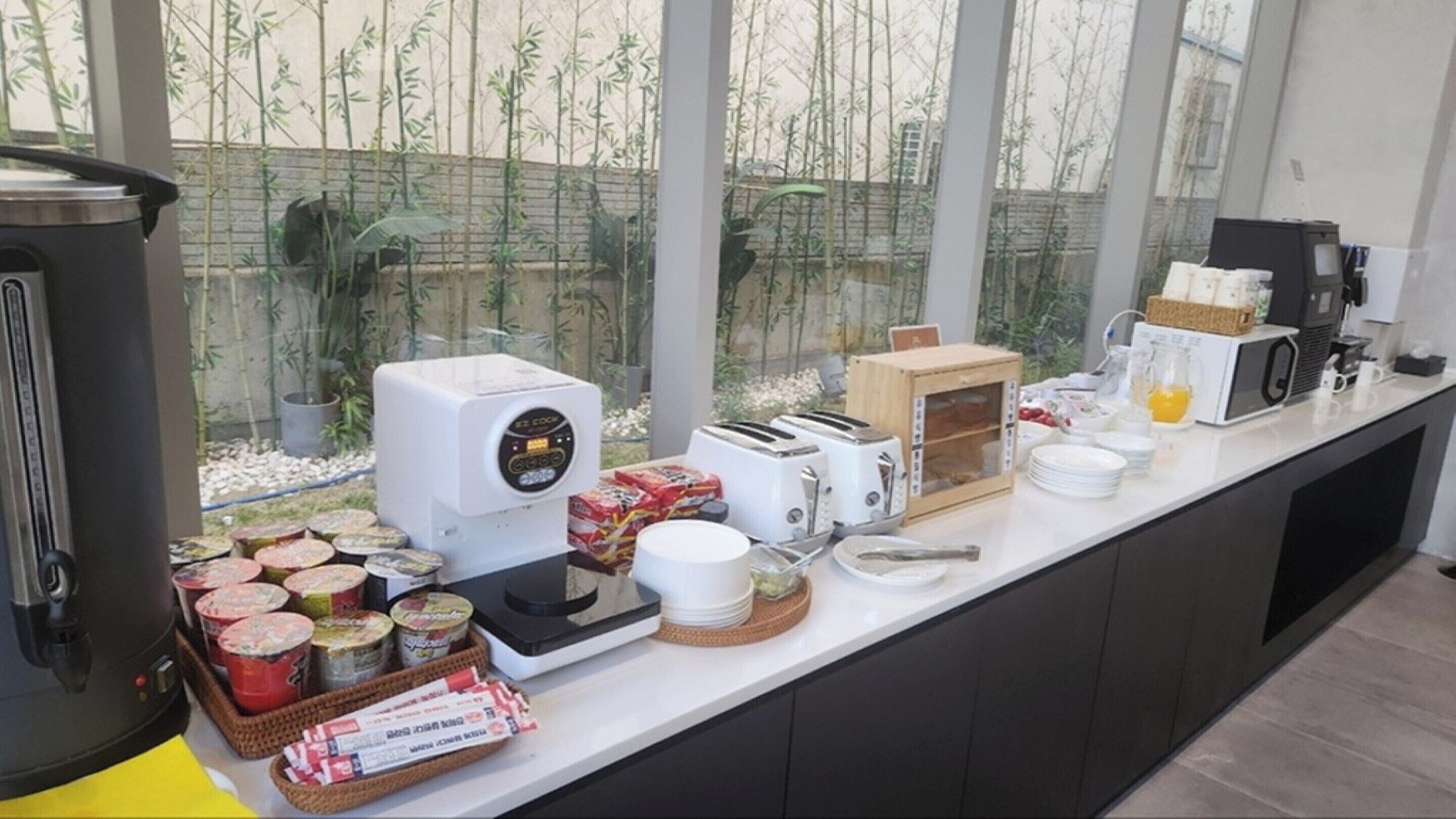 Desayuno de autoservicio incluido todos los días 