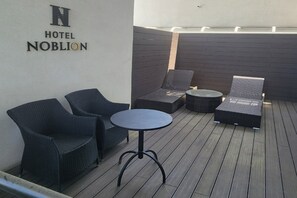 Family Double Room | Terraza o patio