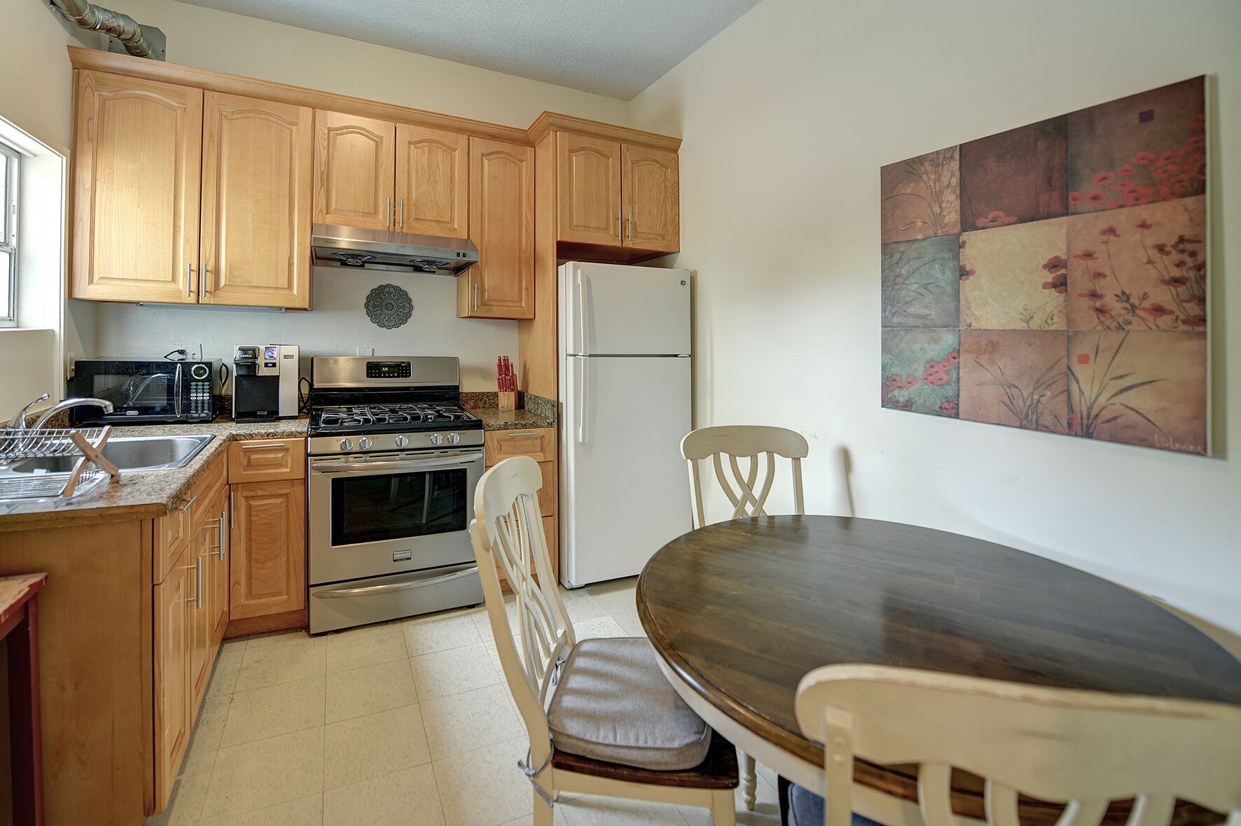 Microwave, oven, stovetop