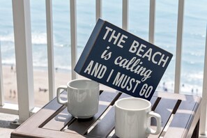 Vista spiaggia/mare