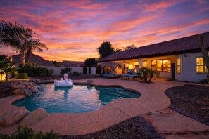 A heated pool - Arabian Nights - Pool - Games - Cabana & More! (Scottsdale)