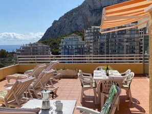 Outdoor dining - 29D Spectacular views parking and wifi (Calp)