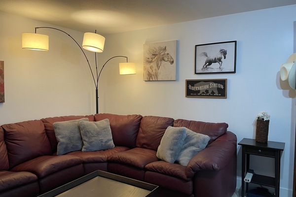 Living Room with sofa bed