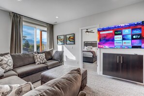 House | Living area | 65-inch TV with digital channels - Elevated View (Colorado Springs)