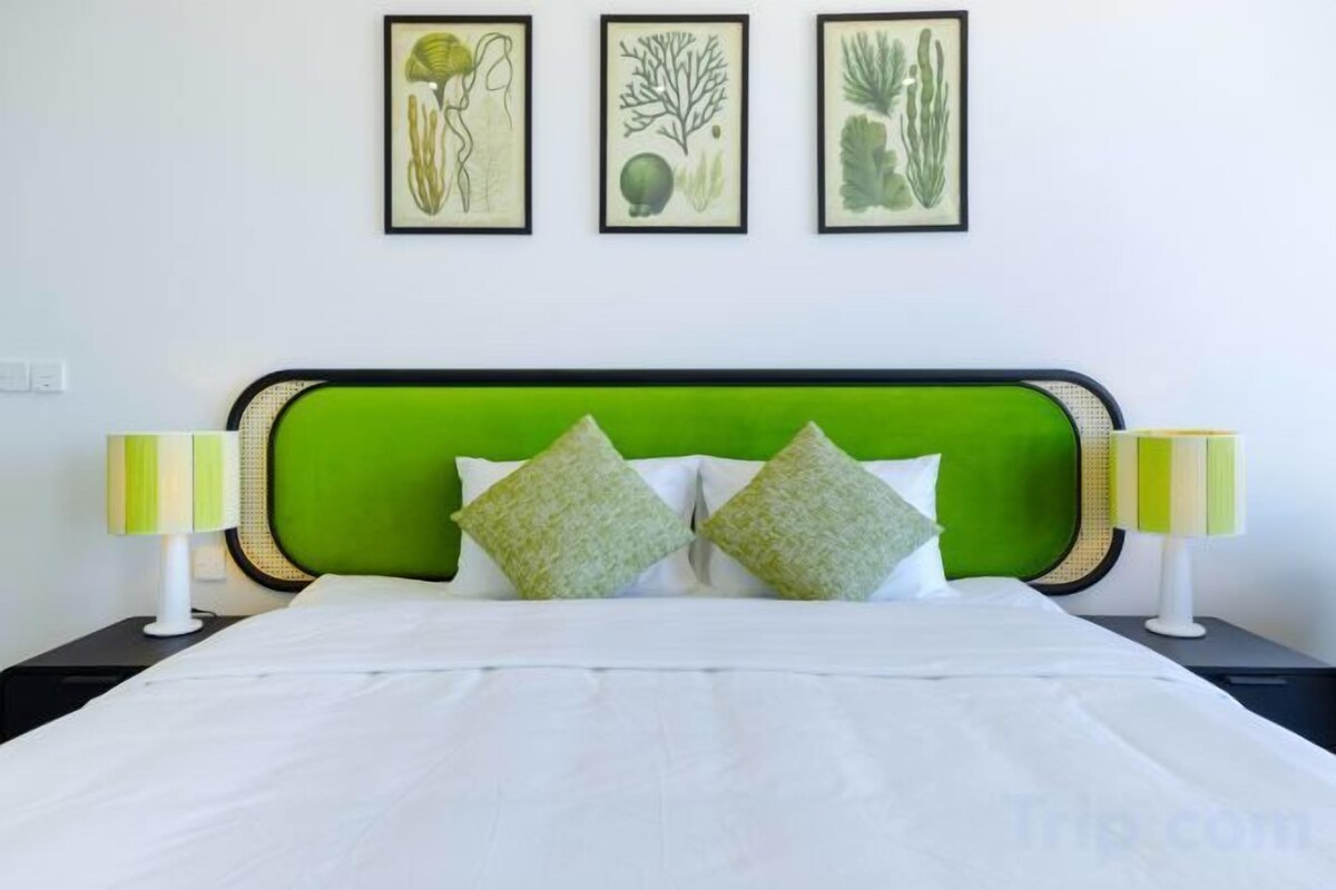 Cadar kapas Mesir, peralatan tempat tidur premium, meja 